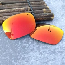 LensOcean Replacement Lenses for-Oakley X Squared OO6011- Fire Red Polarized