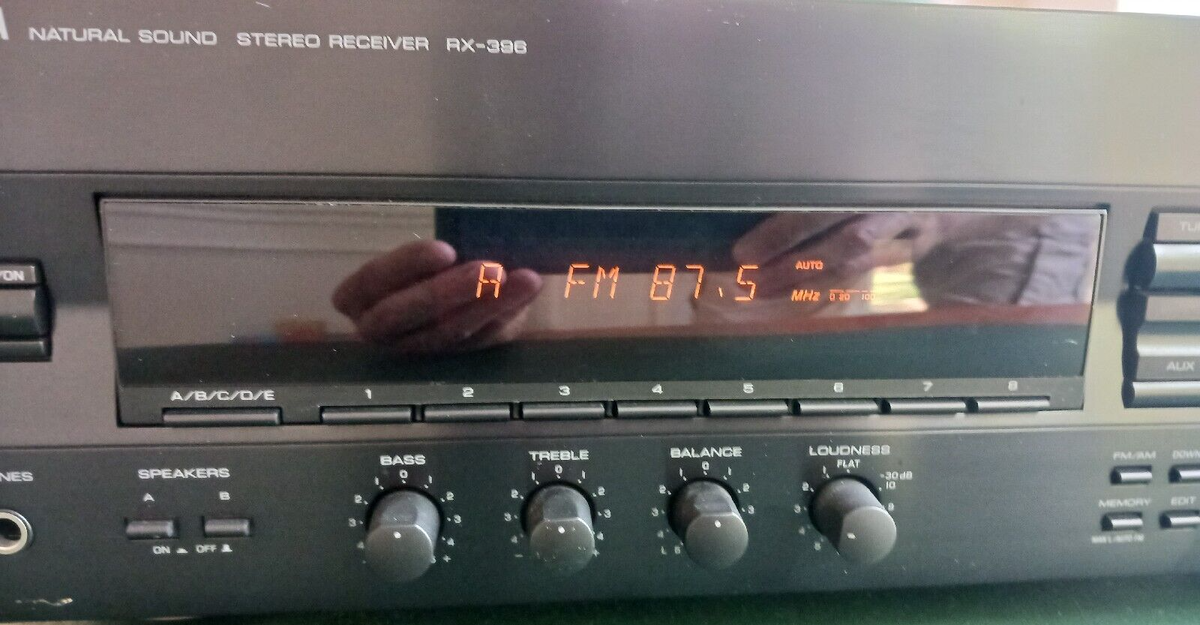 Yamaha RX-396 AM/FM Digital Stereo Natural Sound Receiver | eBay Yamaha RX-396 AM/FM Digital Stereo Natural Sound Receiver | eBay