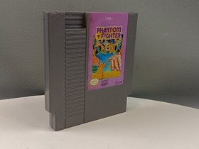 Phantom Fighter (NES, 1990) w/ NES  Dust Cover Included Tested Authentic