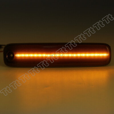 Smoke LED Front Bumper Side Marker Lights – For 1994-1999 Toyota Celica (Amber)