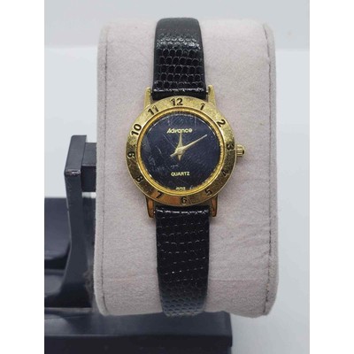 Advance women\'s watch V121, Small dark blue face with gold bevel Advance women main image 4
