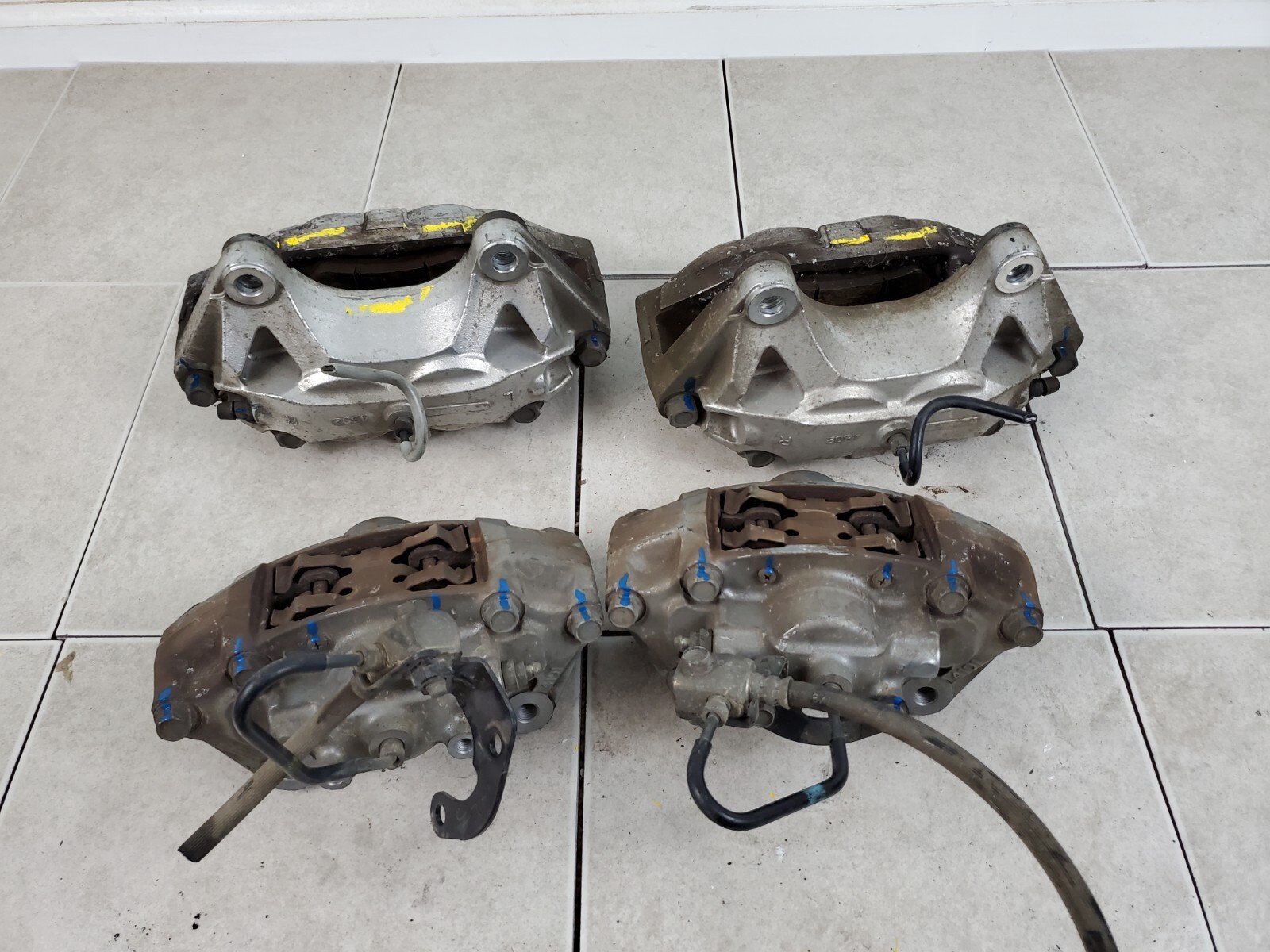 AKEBONO G37 SPORT BRAKE CALIPERS CALIPER SET 370Z M37 350Z G35 G35S G37S F/R eBay