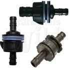 Tank Connector Double-End Barb Bulkhead 13/19/25 mm 13mm ended pipe reducer