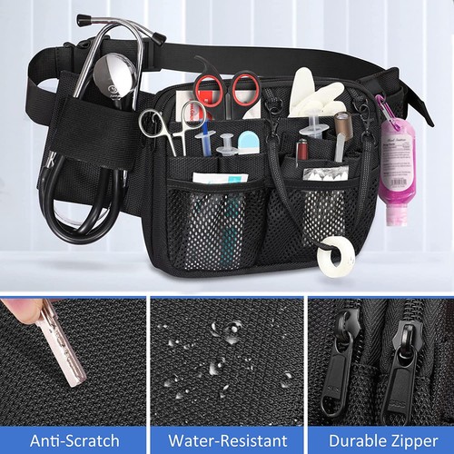 Nurse Fanny Pack Nurse Tool Belt Nursing Fanny Pack for Nurse Pack Organizer - Picture 5 of 8