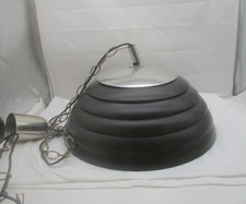 Vintage STAFF Hängelampe „Saturno“ – Kazuo Motozawa – Schwarz – 51x30 cm ~ 1970