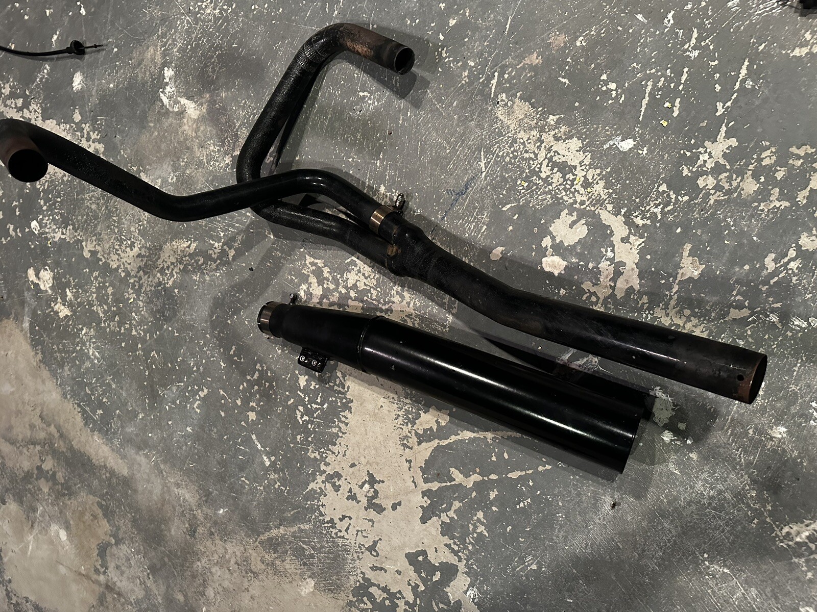 BMW Airhead R80RT R100RS R100RT R100/T 2into1 Exhaust Muffler Header