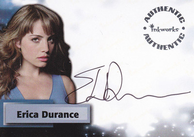 2005 SMALLVILLE SEASON 4 ERICA DURANCE AS LOIS LANE AUTOGRAPH CARD A27