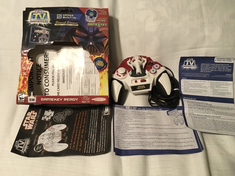 2005 Jakks Pacific,*STAR WARS*,Revenge Of The Sith, General Grievous, USED🎮
