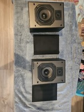 Rare Vintage 1988 Mordaunt-short Ms 15 High-end 2-way Bookshelf Speakers Pair