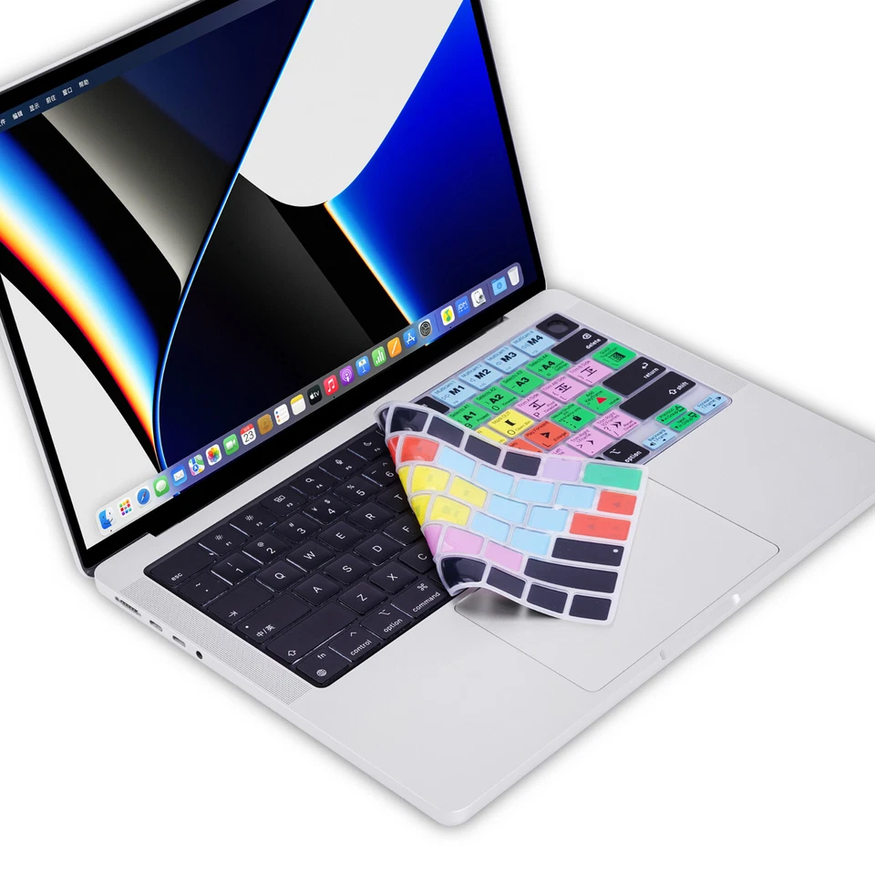 XSKN Avid Media Composer Keyboard Cover for Macbook Air 13.6/15.3 M2 M3 M4 - Image 4 of 4