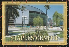 NBA Los Angeles Lakers NHL Kings & WNBA Sparks Staples Center 1st Ever Postcard