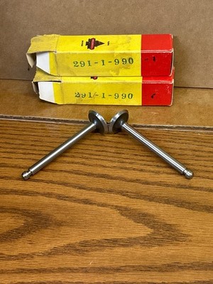 2 Pack !!!! GENUINE CLINTON NOS VALVE 291-1-990 CLOSED Dealer Inventory