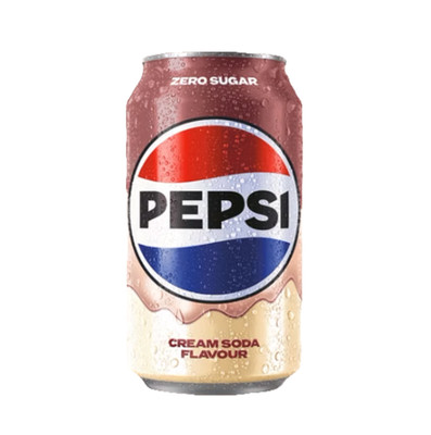 Pepsi Zero Sugar Cream Soda (12 x 0,33 Liter Dosen NL) STG