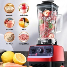 High-Speed Blender 2 Jugs Food Processor Smoothie Juicer Ice Crusher Mixer Home