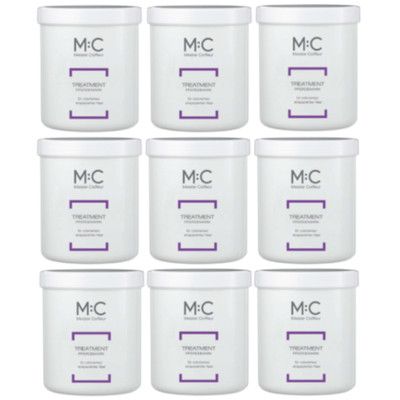 9 x Meister Coiffeur Treatment Pferdemark C coloriertes strapaziert Haar 1000 ml