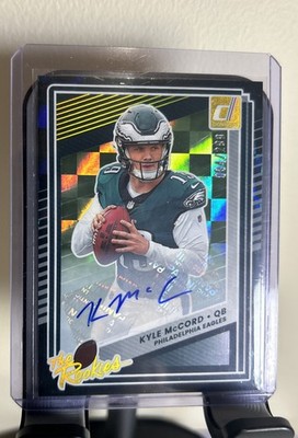 2025 Panini Donruss - The Rookies Kyle McCord #23 Autographs /299 (AU, RC)