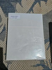 500 Blank Check Stock Paper - Check on Top - "Blue Diamond"