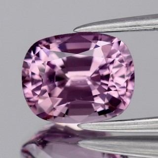 💎 1.29ct 7x5.7mm IF Cushion Natural Pinkish Purple Spinel Burma Gemstone