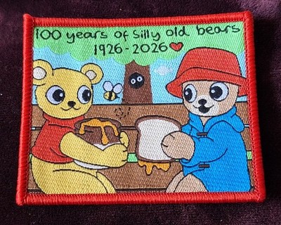 Girlguiding Brownie Guide Regenbogenjungen Biber dumme alte Bären 100 Abzeichen