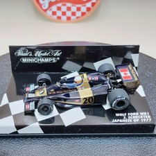 MINICHAMPS 1 43 Wolf Ford WR1 J. Scheckter 20 Japanese GP 1977 400770220 Mini Ch