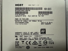 HUH728080ALE600 HGST 8TB 7.2K 6G 128MB 3.5in SATA Hard Drive 0F23267