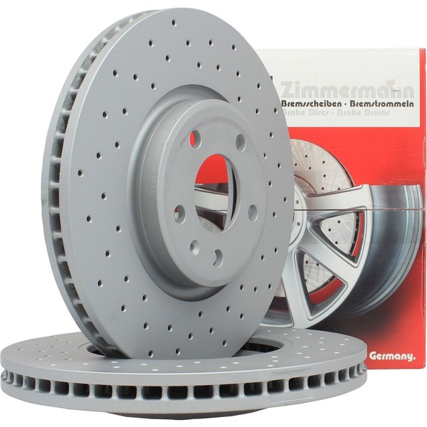 Zimmermann Sport Bremsscheiben Ø 320Mm FüR Audi A4 B8 A5 8T A6 A7 C7 Q5 8R Vorne-image