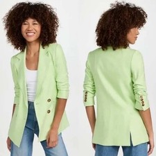 Veronica Beard Rupert Dickey Double Breasted Jacket Pistachio Size 0