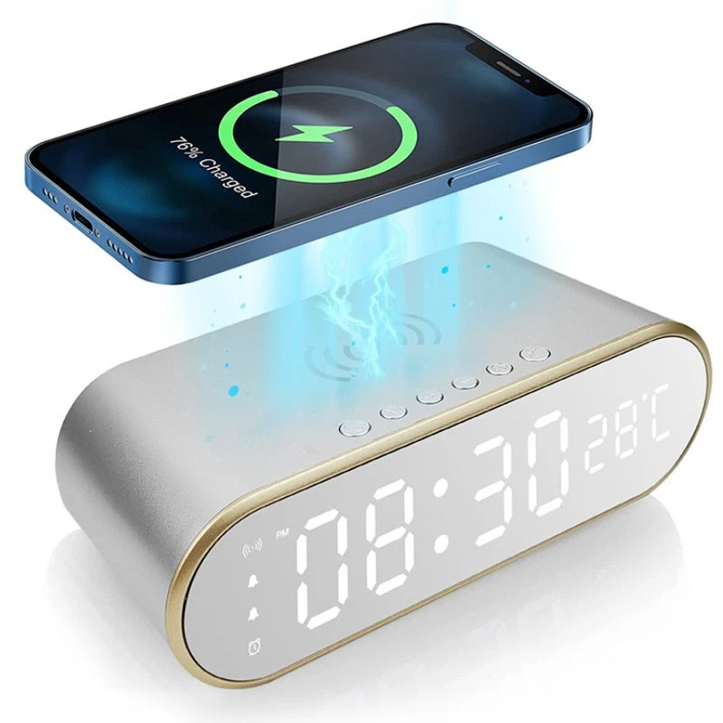 Sveglia con caricatore wireless - Immagine 4 di 4