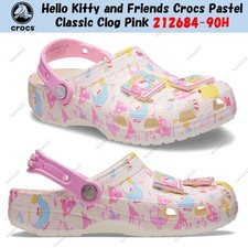 Hello Kitty and Friends Crocs Pastel Classic Clog Pink 212684-90H Unisex Size