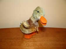 Vintage 1960's Steiff Mallard Duckling Duck 6" Tall - Rare