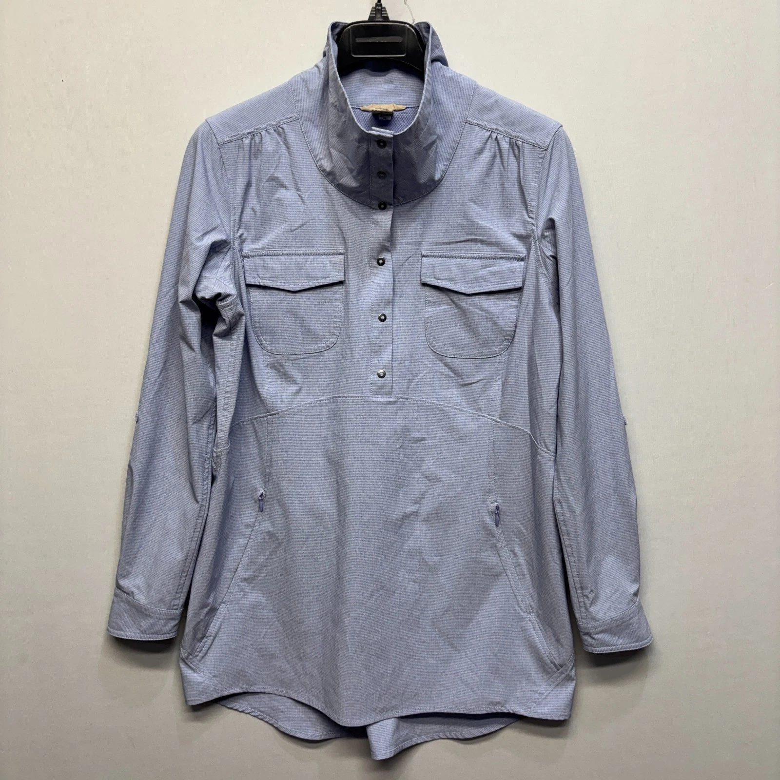 Duluth Trading Women Sol Survivor Sun Protection Tunic Shirt Top Small C094 -2