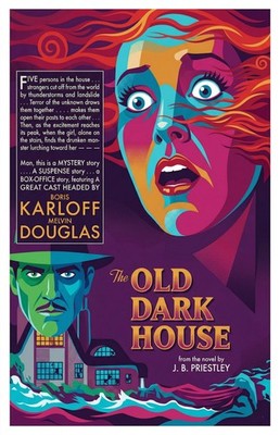 The Old Dark House Vintage Horror Movie Poster Print Matte Glossy Multi-Size