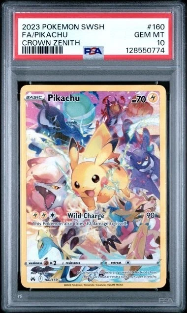 Pikachu 160/159 Crown Zenith for sale | eBay