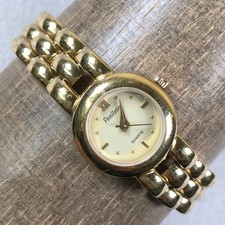 Armitron Women 25/5832 Fashion Gold Tone Quartz Analog 19mm Watch 6 1/2"