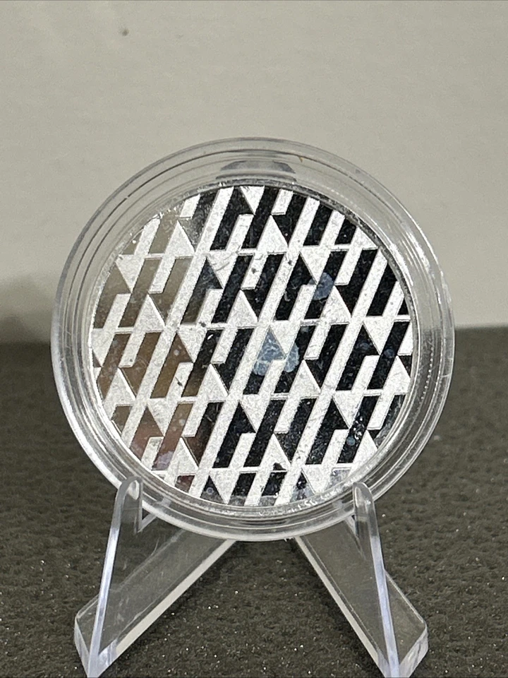 Ronda de plata fina .999 con logotipo de Asahi de 1 oz Foto 2 de 2