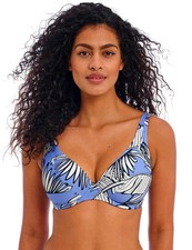 Image of 30FF Freya Mali Beach Bikini Top High Apex Plunge Underwired Swimwear 205113