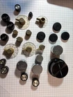 26 Piece Vintage Receiver, Audio, Electronic Knobs