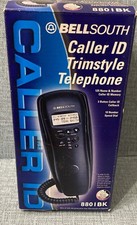 Vintage Bellsouth Bell South Caller ID Telephone NIB 8801 BK NEW /Imperfect Box