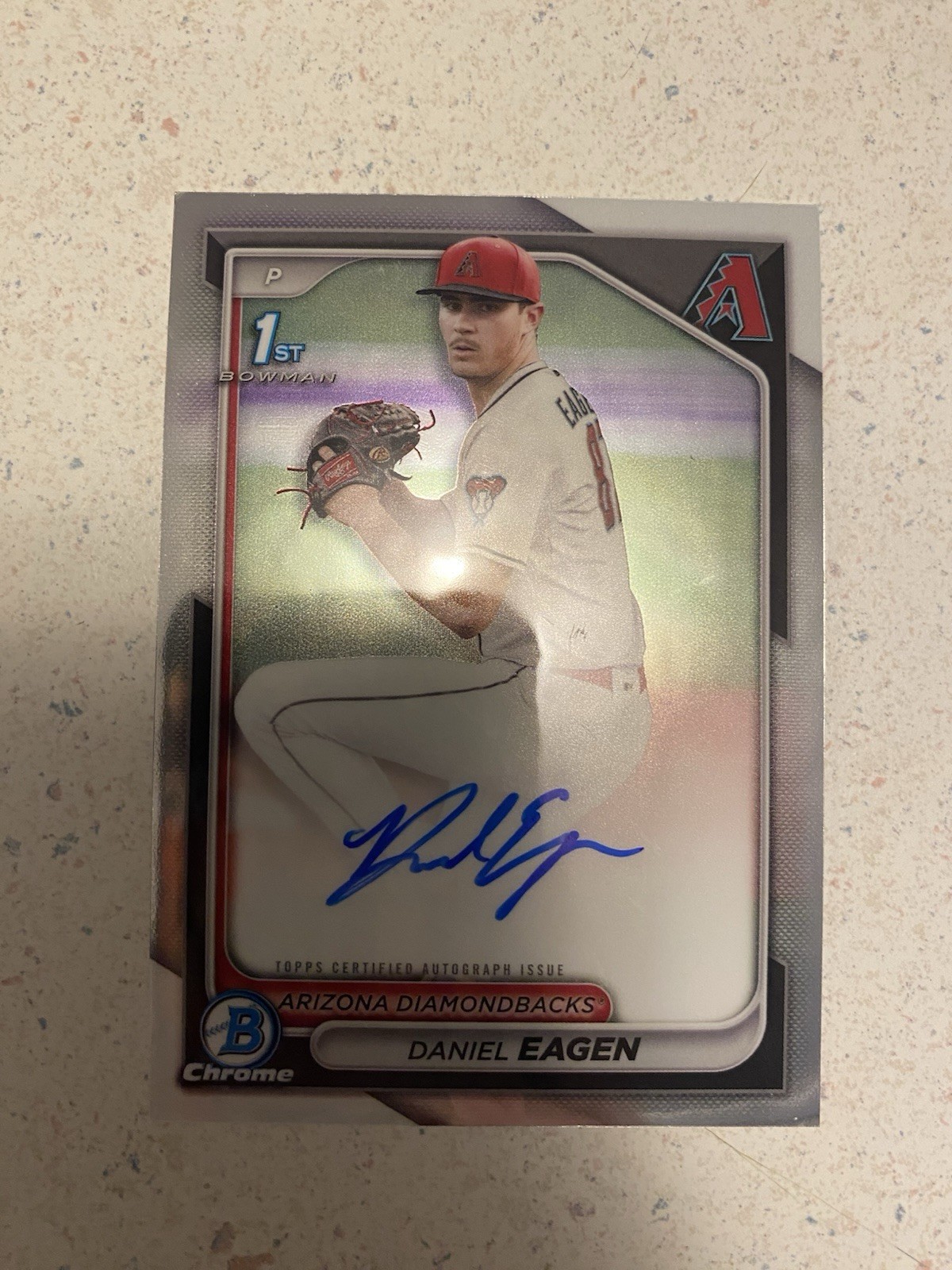 2024 Bowman Draft Chrome Prospect Auto Daniel Eagen #CPA-DE RC Autograph!