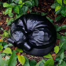 Sleeping Dog Pet Urn Memorial Keepsake Memorable Pet Memorial Figurine Burial