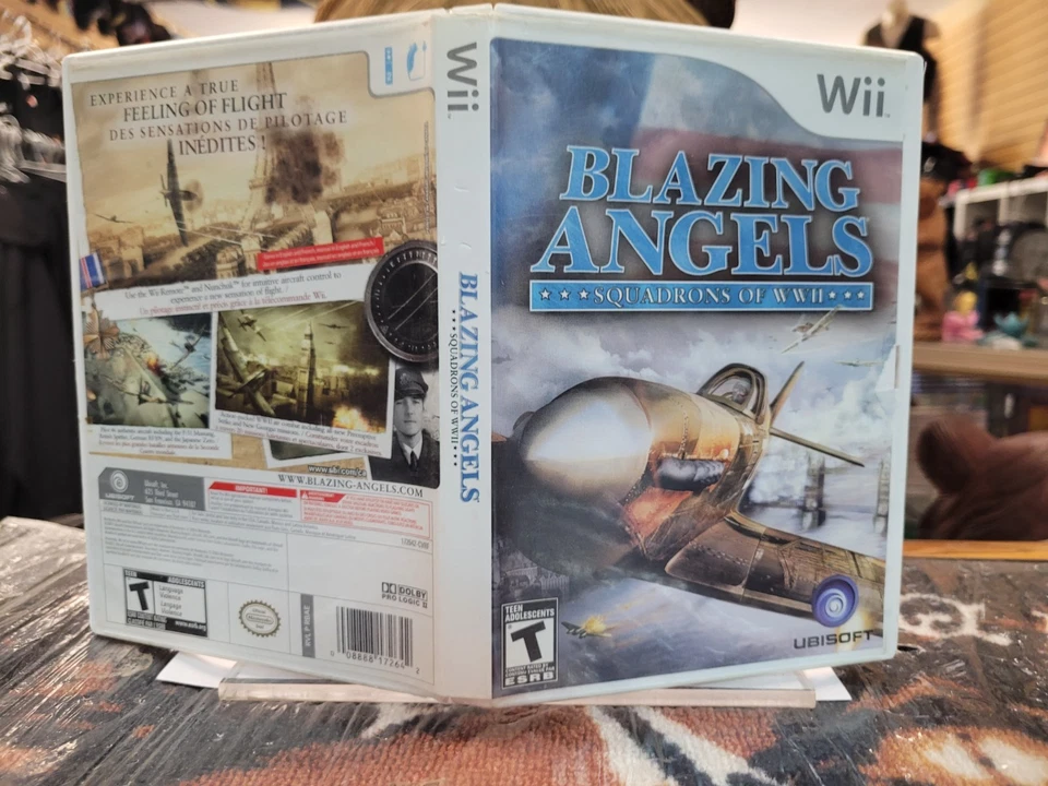 Blazing Angels Squadrons of WWII Wii CIB EN/FR Tested Free Shipping in Canada !! - Image 2 of 4