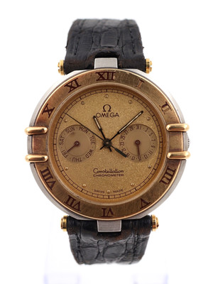 Omega Constellation Day-Date Manhattan Quartz watch 196.1070