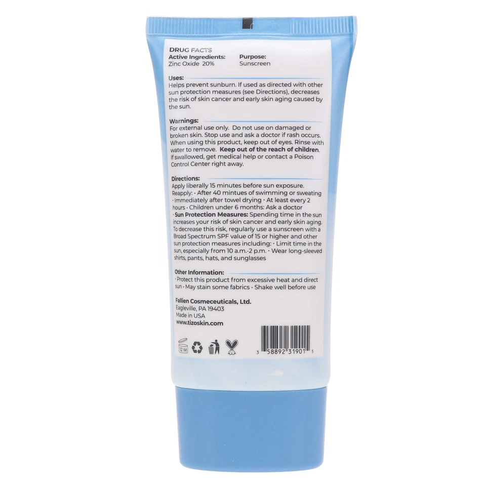 TIZO Age Defying Fusion tinted Ultra Zinc Body & Face Sunscreen SPF 40 3.5 oz - Image 4 of 4