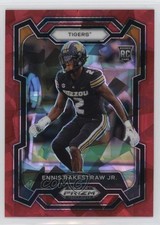 2024 Panini Prizm Draft Picks Red Ice Prizm Ennis Rakestraw Jr #189 1ip2
