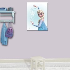 Disney Official Frozen Snow Queen Elsa Printed Canvas Wall Art 70-548