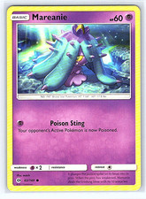 Carta Pokemon Mareanie 62/149 Sole e Luna NM o LP