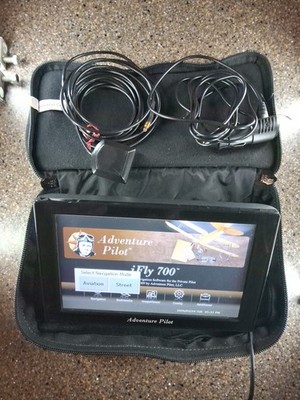 Adventure Pilot iFly 700 AVIATION GPS Navigation System w/accessories