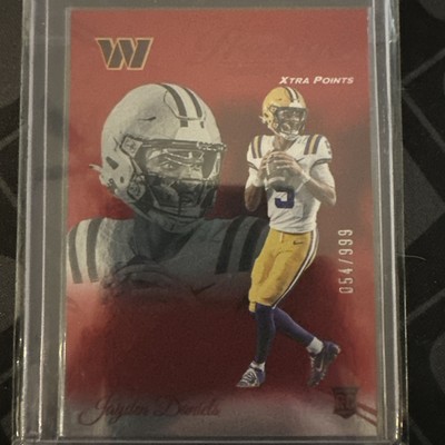 2024 Panini Prestige - Rookies Jayden Daniels #302 Xtra Points Red 54/ 999 (RC)
