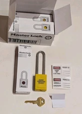 (6) Master Lock Security Lockout S31MKLTW417YLWLZ1 Brand New/Free Shipping!!