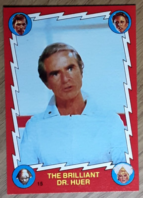 1979 Buck Rogers Karte 15 THE BRILLIANT DR HUER. Gratis neuer Toplader.